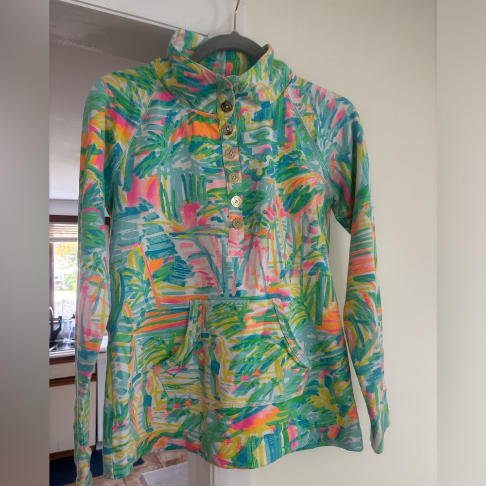 Lilly Pulitzer popover sweatshirt